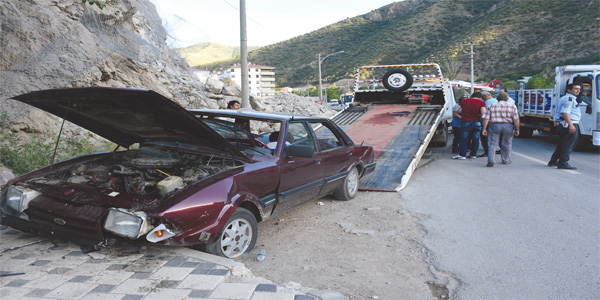 TRAFİK KAZASI: 7 YARALI