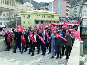 TORUL’DA MEHMETÇİĞE DESTEK YÜRÜYÜŞÜ