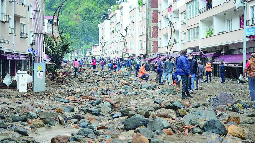 GİRESUN’DA SEL FELAKETİ