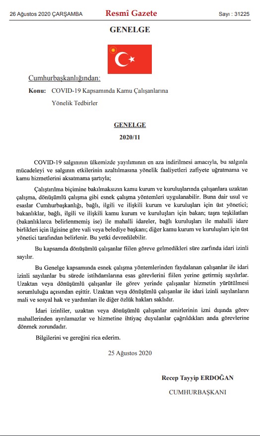 KAMU KURUMLARINDA ESNEK ÇALIŞMADA İKİNCİ DÖNEM