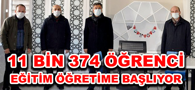 GÜMÜŞHANE’DE 11 BİN 374 ÖĞRENCİ EĞİTİM ÖĞRETİME BAŞLIYOR