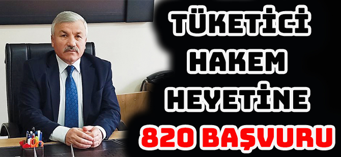 GÜMŞHANE’DE İL TÜKETİCİ HAKEM HEYETİNE 820 BAŞVURU