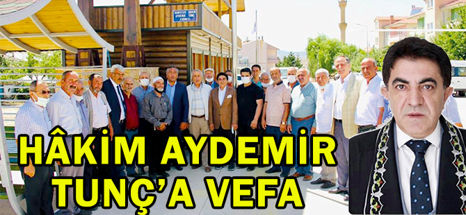 Köse Belediyesi’nden Danıştay ve Uyuşmazlık Mahkemesi Üyesi  HÂKİM AYDEMİR TUNÇ’A VEFA