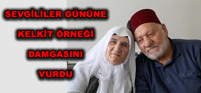 SEVGİLİLER GÜNÜNE KELKİT ÖRNEĞİ DAMGASINI VURDU