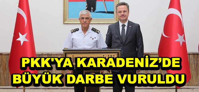 Jandarma Genel Komutanı Org. Arif Çetin Giresun’da açıkladı:   PKK'YA KARADENİZ’DE BÜYÜK DARBE VURULDU