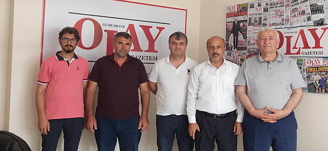 DERNEK BAŞKANLARINDAN OLAY’A ZİYARET