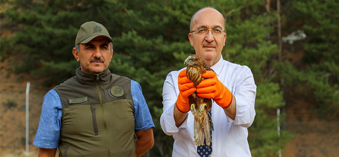 KIZIL ŞAHİN ÜNİVERSİTE KAMPÜSÜNDEN DOĞAYA SALINDI