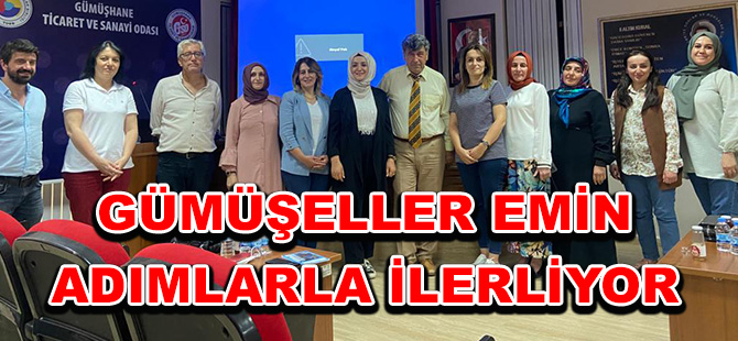 GÜMÜŞELLER EMİN ADIMLARLA İLERLİYOR