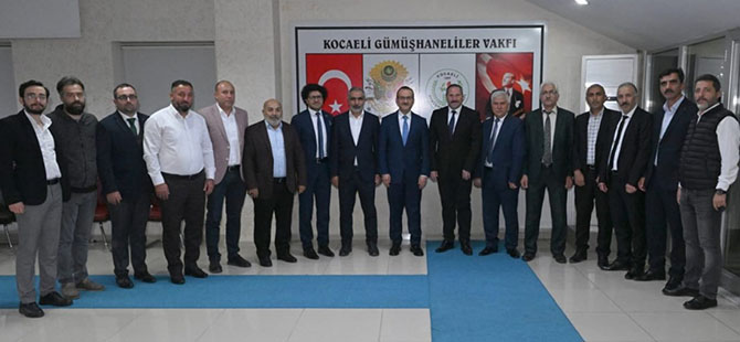 KOCAELİ VALİSİ YAVUZ, GÜMÜŞHANELİLERLE BİR ARAYA GELDİ!