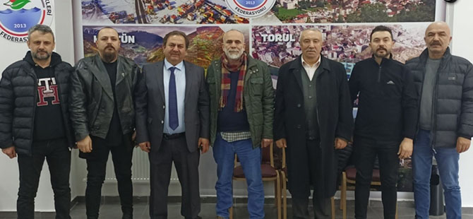 SAMGÜDEF BAŞKANI DR. MUSTAFA SEVEN GAZETECİLERLE BİR ARAYA GELDİ