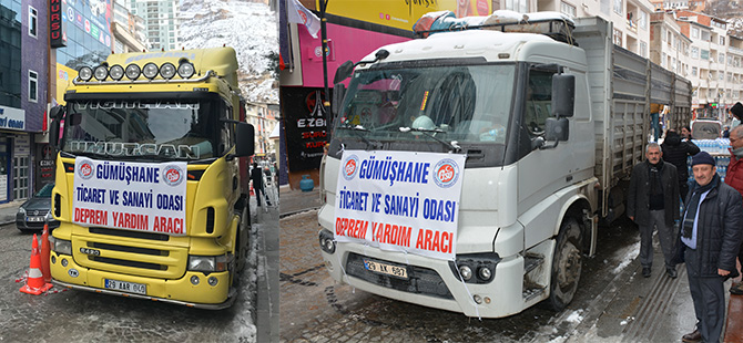 YAPTIKLARI YARDIMLARLA BERABER GTSO YÖNETİCİLERİ DE DEPREM BÖLGESİNDE