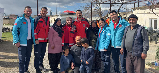 UMKE EKİBİNDEN DÖNE SÜRÜCÜ'YE SÜRPRİZ ZİYARET