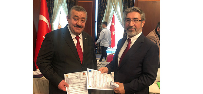 SABRİ VARAN VE ÜNAL YILMAZ AK PARTİ’DEN MÜRACAATLARINI YAPTILAR