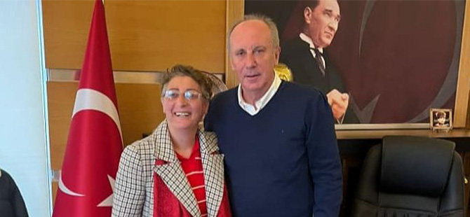 ARZU AY, 100 BİN İMZA İÇİN MUHARREM  İNCE’YE DESTEK İSTEDİ