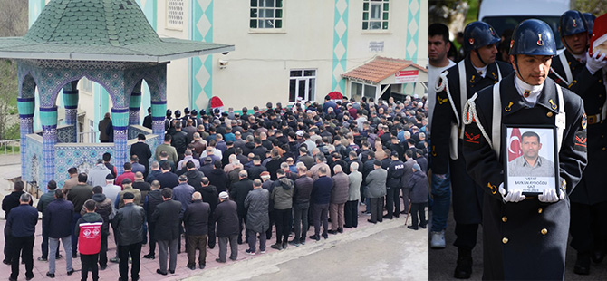 GAZİ  BAYKAN AYDOĞDU TEKKE’DE TOPRAĞA VERİLDİ