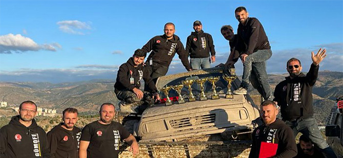 OFF-ROAD SPORUNDA  GÜMÜŞHANE  BAŞARISI