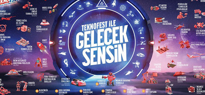 GÜMÜŞHANE'DE TEKNOFEST HEYECANI BAŞLADI