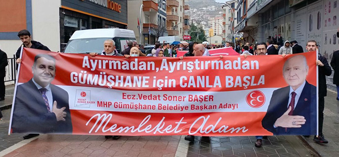 MHP SEÇİM STARTINI VERDİ