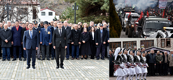 GÜMÜŞHANE’NİN DÜŞMAN İŞGALİNDEN KURTULUŞUNUN 106. YILDÖNÜMÜ KUTLANDI