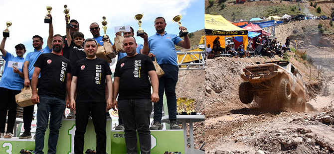 OFF-ROAD FESTİVALİNDE KUPALAR SAHİPLERİNİ BULDU