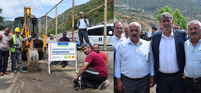 TORUL’DA DOĞALGAZ ÇALIŞMALARI BAŞLADI