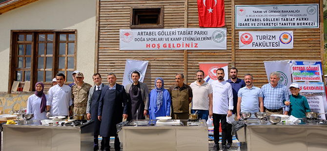 TURİZM FAKÜLTESİ’NDEN ARTABEL GÖLLERİNDE WORKSHOP ETKİNLİĞİ