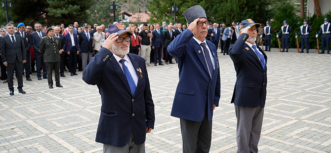 GÜMÜŞHANE’DE GAZİLER GÜNÜ KUTLANDI