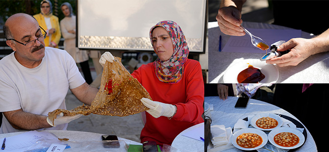 GÜMÜŞHANE’NİN YÖRESEL LEZZETLERİ JÜRİNİN KARŞISINDA KIYASIYA YARIŞTI