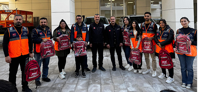 GÜMÜŞHANE’DE AFAD GÖNÜLLÜLERİ BULUŞTU, TECRÜBELER PAYLAŞILDI