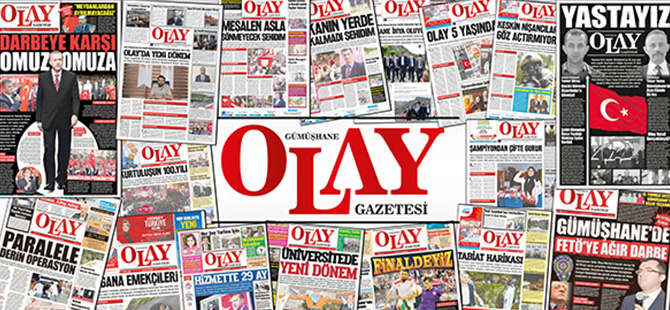 10 YILDIR GÜMÜŞHANE’DE OLAY VAR