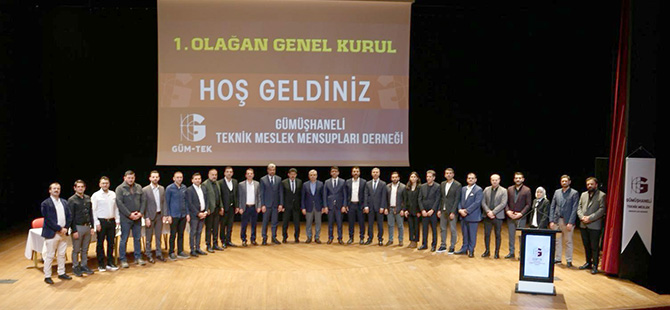 GÜM-TEK DERNEĞİ GENEL KURULU GÖZ DOLDURDU