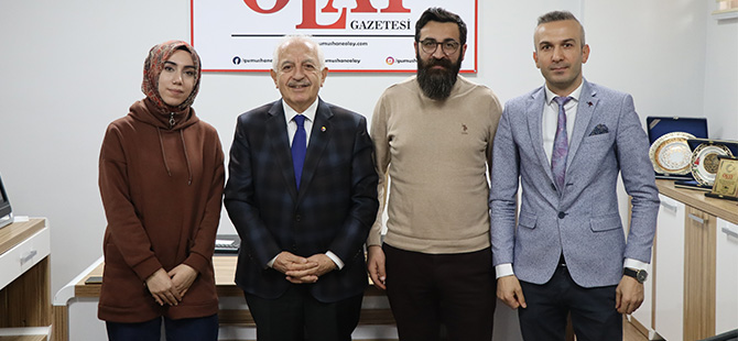 GTSO’DAN GÜMÜŞHANE OLAY GAZETESİNE ZİYARET