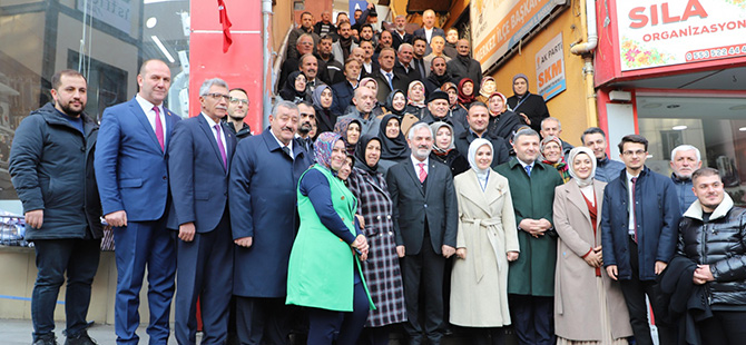 BAKAN GÖKTAŞ GÜMÜŞHANE’DE ZİYARETLERDE BULUNDU