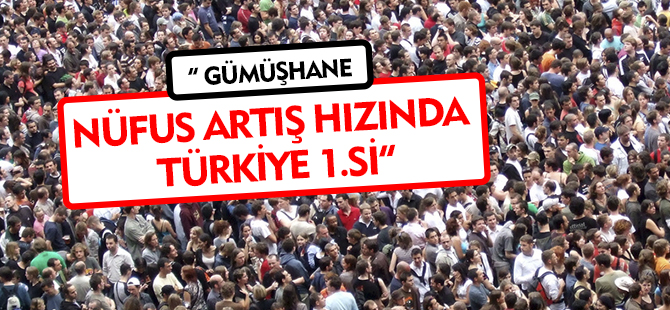 GÜMÜŞHANE TÜRKİYE 1.Sİ