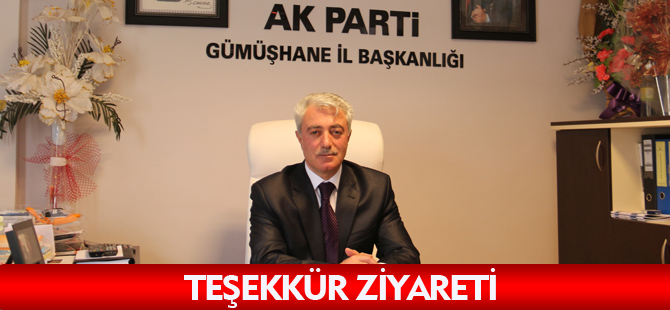 TEŞEKKÜR ZİYARETİ