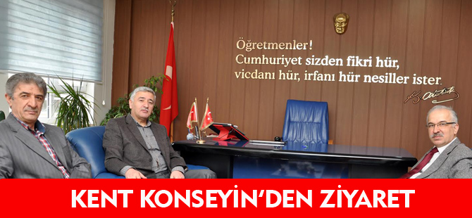 KENT KONSEYİN'DEN ZİYARET