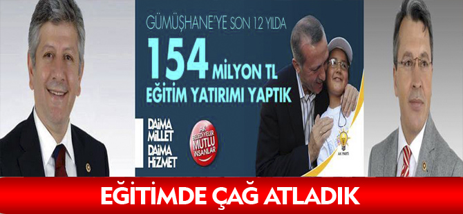 EĞİTİMDE ÇAĞ ATLADIK