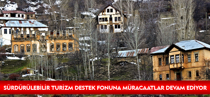 SÜRDÜRÜLEBİLİR TURİZM DESTEK FONUNA MÜRACAATLAR DEVAM EDİYOR