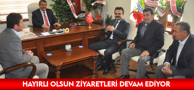 ZİYARETLER DEVAM EDİYOR