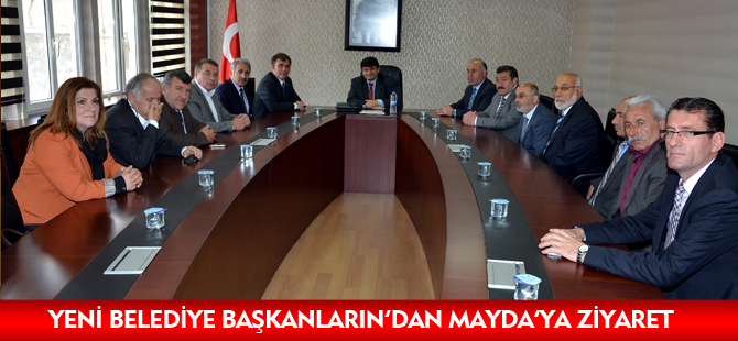 YENİ BELEDİYE BAŞKANLARIN'DAN MAYDA'YA ZİYARET