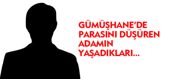 PARASINI DÜŞÜREN ADAMIN BAŞINA GELEN