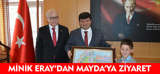 MİNİK ERAY'DAN  MAYDA'YA ZİYARET