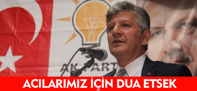 ACILARIMIZ İÇİN DUA ETSEK