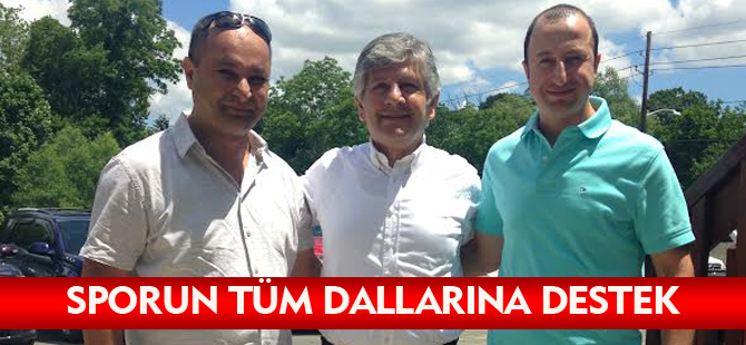 SPORUN TÜM DALLARINA TAM DESTEK