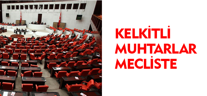 KELKİTLİ MUHTARLAR MECLİSTE