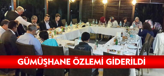 GÜMÜŞHANE ÖZLEMİ GİDERİLDİ