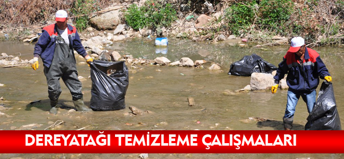 DEREYATAĞI TEMİZLEME ÇALIŞMALARI