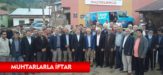 MUHTARLARLA İFTAR