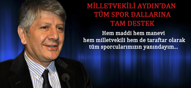 TÜM SPOR DALLARINA DESTEK