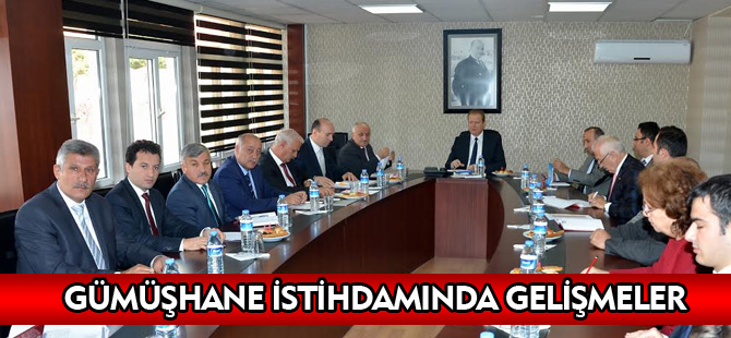 GÜMÜŞHANE İSTİHDAMINDAKİ GELİŞMELER